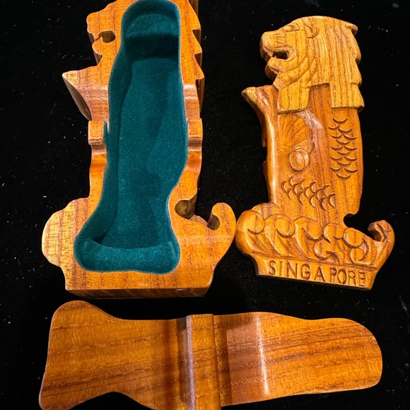 Wooden Chinese Dragon Puzzle Box - Picture 5 of 13